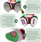 Танцующий Санта-Клаус (Тверк), Санта трясущий попой, Музыкальная анимированная новогодняя игрушка для детей (Поет на английском)