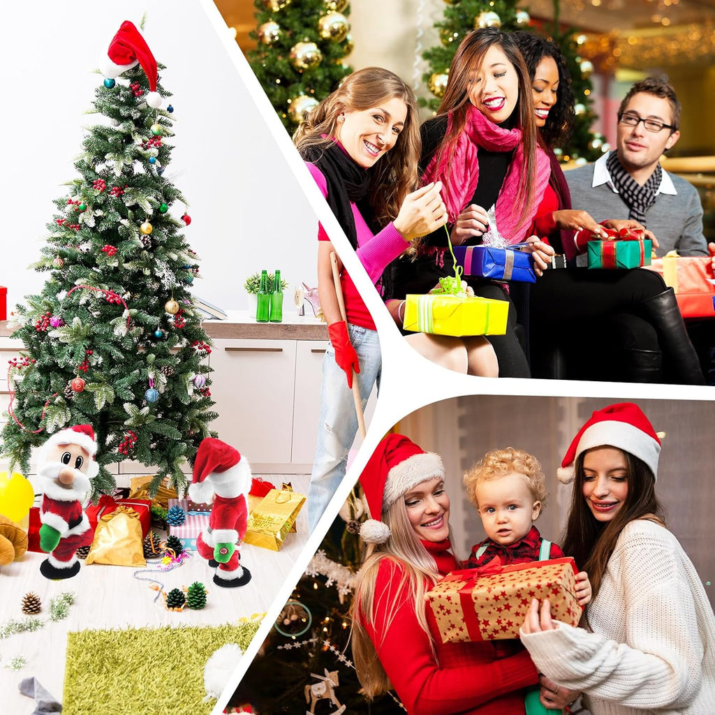 Танцующий Санта-Клаус (Тверк), Санта трясущий попой, Музыкальная анимированная новогодняя игрушка для детей (Поет на английском)